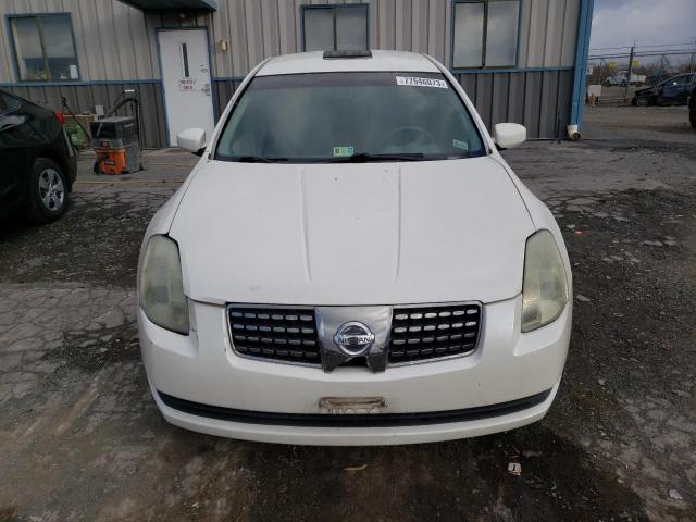 1N4BA41E45C815112 - 2005 NISSAN MAXIMA SE WHITE photo 5