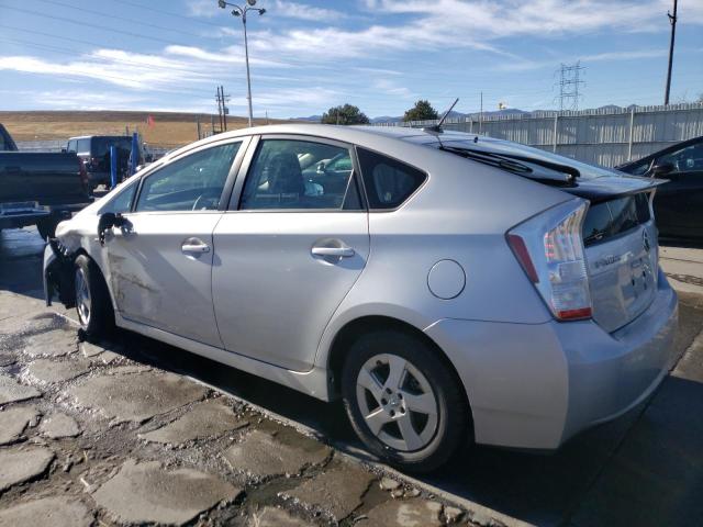 JTDKN3DU7A0124325 - 2010 TOYOTA PRIUS SILVER photo 2