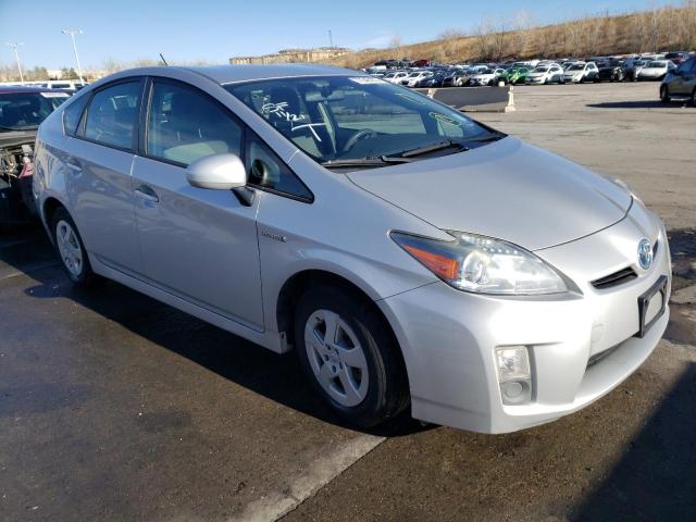 JTDKN3DU7A0124325 - 2010 TOYOTA PRIUS SILVER photo 4