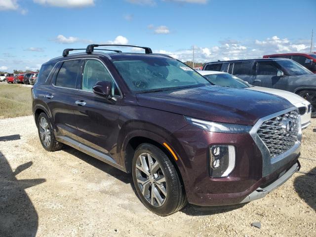 KM8R54HE4MU189004 - 2021 HYUNDAI PALISADE LIMITED BURGUNDY photo 4