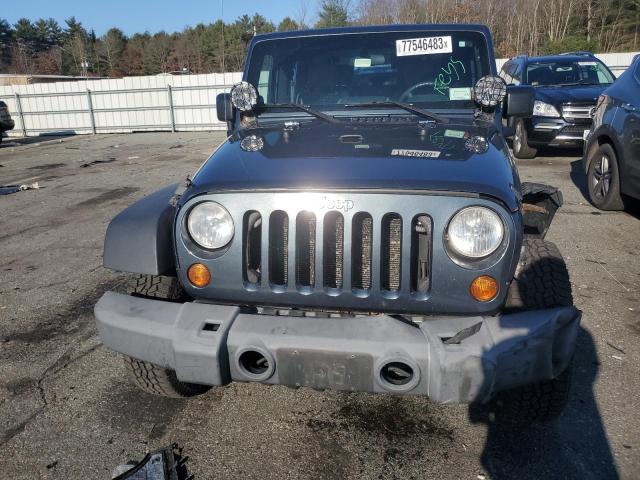 1J4FA24127L135537 - 2007 JEEP WRANGLER X BLACK photo 5