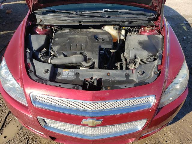 1G1ZE5E14BF110534 - 2011 CHEVROLET MALIBU LTZ ბურგუნდია ფოტო 11