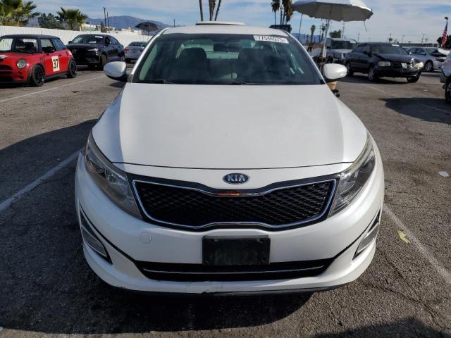 KNAGM4A79F5662528 - 2015 KIA OPTIMA LX WHITE photo 5