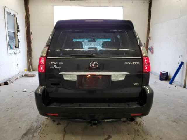 JTJBT20X580168430 - 2008 LEXUS GX 470 BLACK photo 6