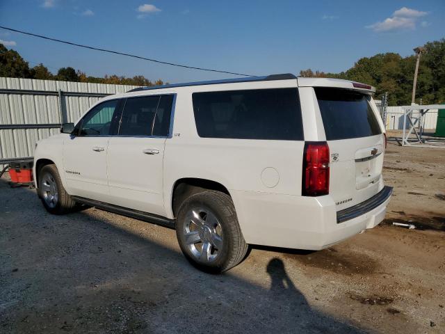 1GNSCJKC4GR352203 - 2016 CHEVROLET SUBURBAN C1500 LTZ WHITE photo 2