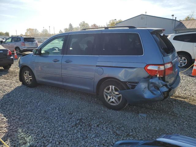 5FNRL38777B139863 - 2007 HONDA ODYSSEY EXL BLUE photo 2