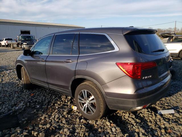 5FNYF6H54HB038123 - 2017 HONDA PILOT EXL GRAY photo 2