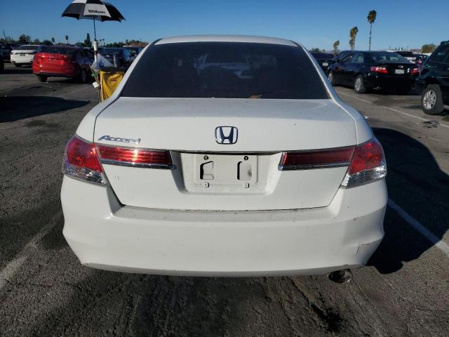 1HGCP2F33CA232727 - 2012 HONDA ACCORD LX WHITE photo 6