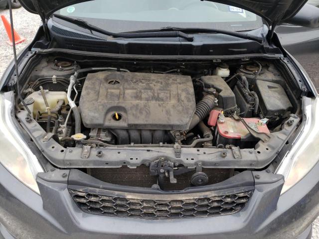 2T1KU4EE6DC025280 - 2013 TOYOTA COROLLA MA GRAY photo 11