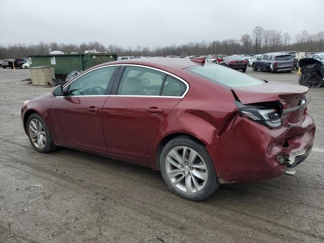 2G4GK5EX9G9201032 - 2016 BUICK REGAL BURGUNDY photo 2