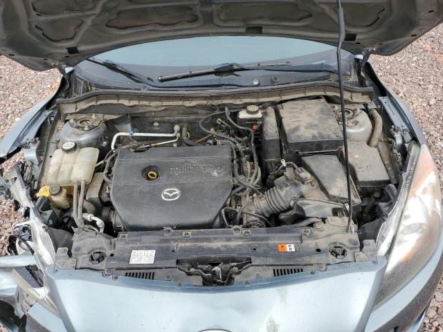 JM1BL1TG0D1793749 - 2013 MAZDA 3 I GRAY photo 11