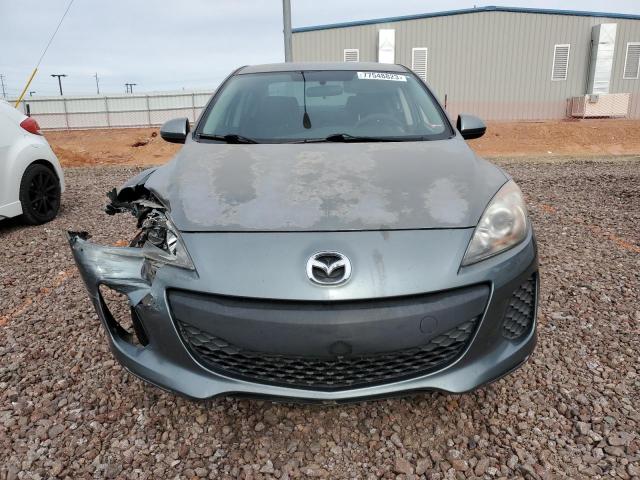 JM1BL1TG0D1793749 - 2013 MAZDA 3 I GRAY photo 5