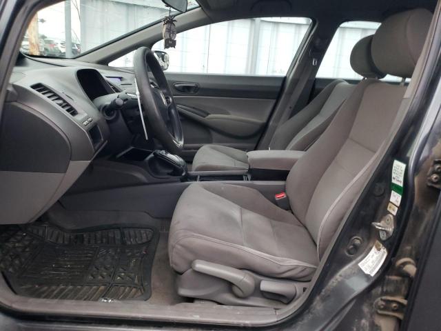 2HGFA1F24AH005139 - 2010 HONDA CIVIC DX GRAY photo 7