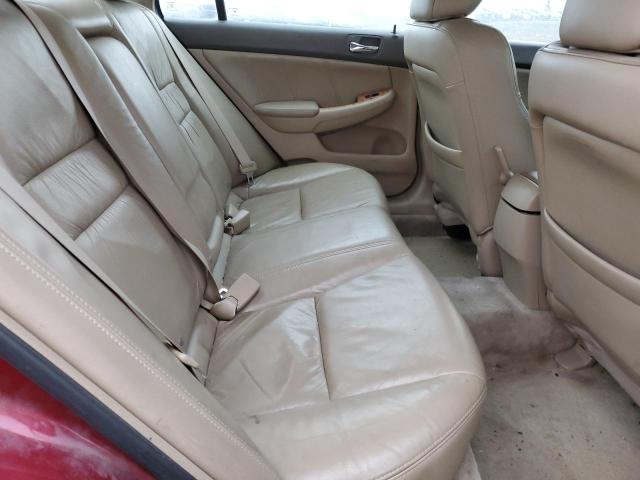 1HGCM56635A801762 - 2005 HONDA ACCORD EX RED photo 10