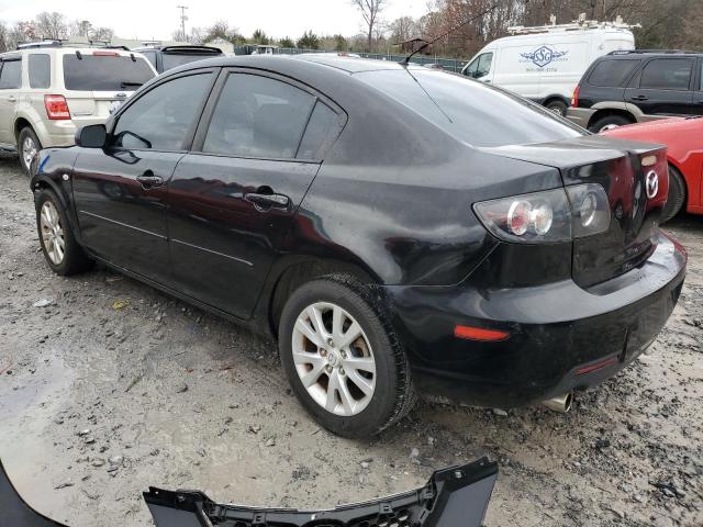 JM1BK32F381811111 - 2008 MAZDA 3 I BLACK photo 2