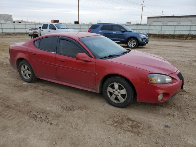 2G2WP552481122927 - 2008 PONTIAC GRAND PRIX RED photo 4