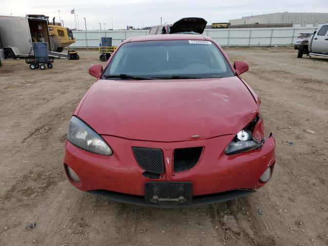 2G2WP552481122927 - 2008 PONTIAC GRAND PRIX RED photo 5