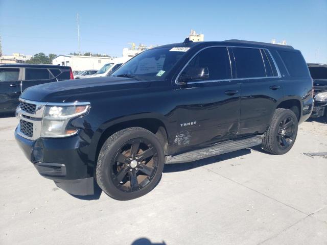 1GNSCBKCXFR693917 - 2015 CHEVROLET TAHOE C1500 LT BLACK photo 1