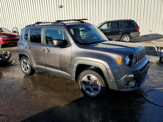 ZACCJABH9JPH65058 - 2018 JEEP RENEGADE LATITUDE GRAY photo 4