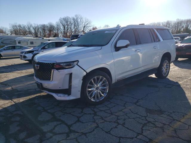 1GYS3KKL7NR280726 - 2022 CADILLAC ESCALADE ESV PREMIUM LUXURY WHITE photo 1