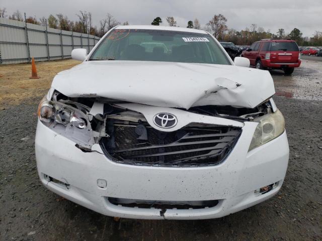 4T1BE46K59U906611 - 2009 TOYOTA CAMRY BASE WHITE photo 5