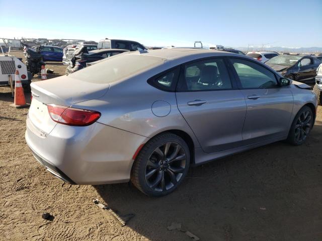 1C3CCCDG5FN618542 - 2015 CHRYSLER 200 S SILVER photo 3