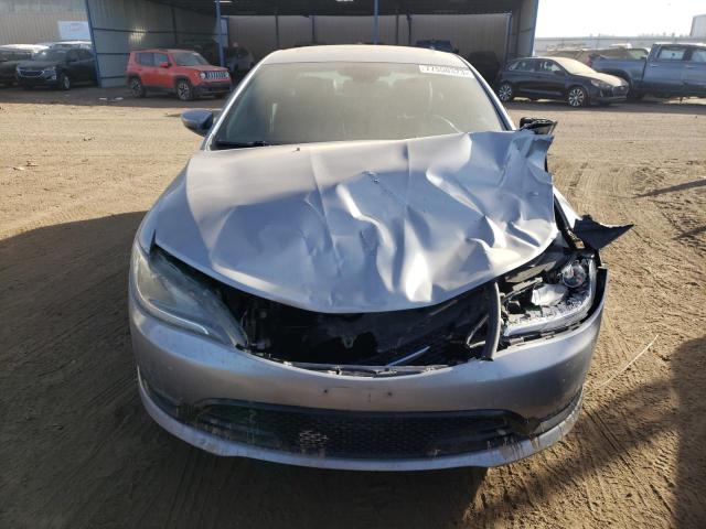 1C3CCCDG5FN618542 - 2015 CHRYSLER 200 S SILVER photo 5