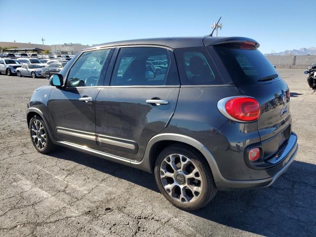 ZFBCFADH1EZ008700 - 2014 FIAT 500L TREKKING BLUE photo 2