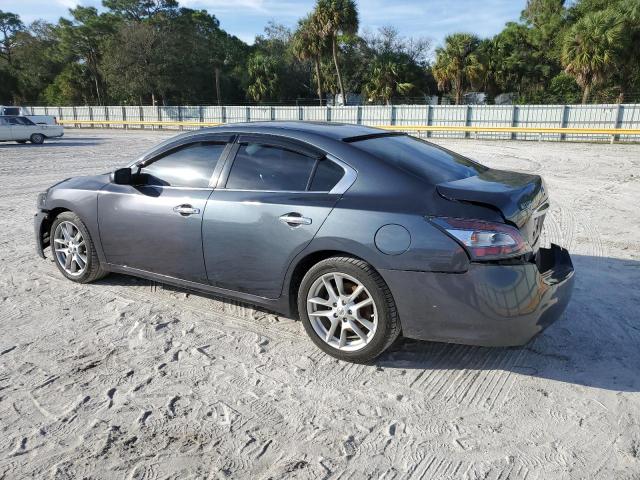 1N4AA5AP2DC840267 - 2013 NISSAN MAXIMA S GRAY photo 2