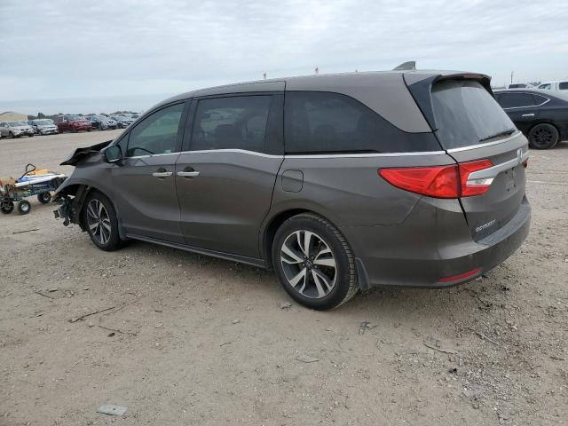 5FNRL6H94JB097226 - 2018 HONDA ODYSSEY ELITE Marrón foto 2