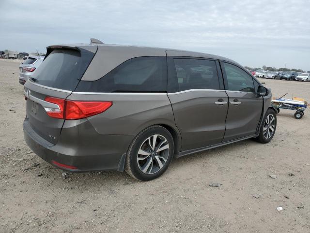 5FNRL6H94JB097226 - 2018 HONDA ODYSSEY ELITE Marrón foto 3