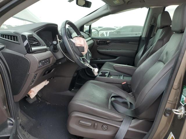 5FNRL6H94JB097226 - 2018 HONDA ODYSSEY ELITE Marrón foto 7