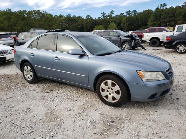 5NPET4AC9AH622954 - 2010 HYUNDAI SONATA GLS BLUE photo 4