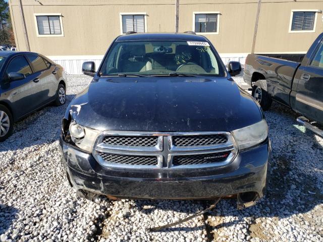 1C4RDHDG0DC664255 - 2013 DODGE DURANGO CREW BLACK photo 5