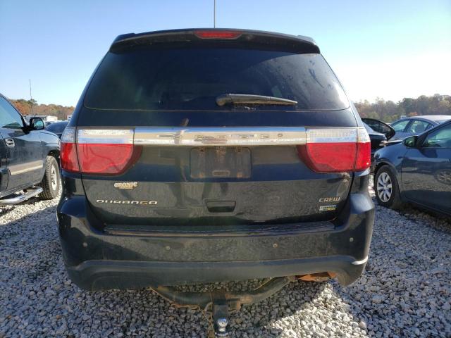 1C4RDHDG0DC664255 - 2013 DODGE DURANGO CREW BLACK photo 6