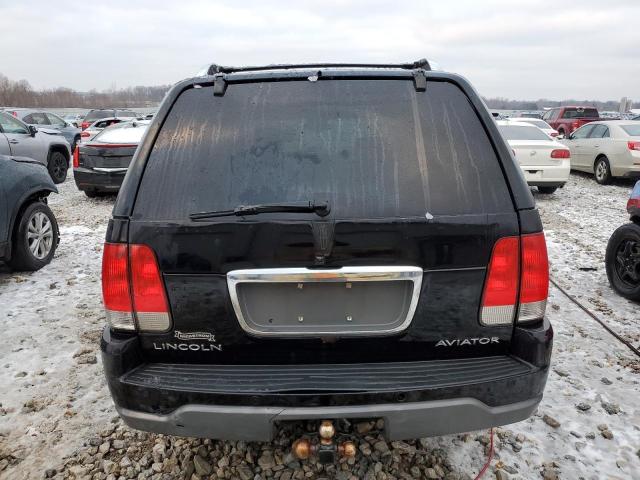 5LMEU78H23ZJ51380 - 2003 LINCOLN AVIATOR BLACK photo 6