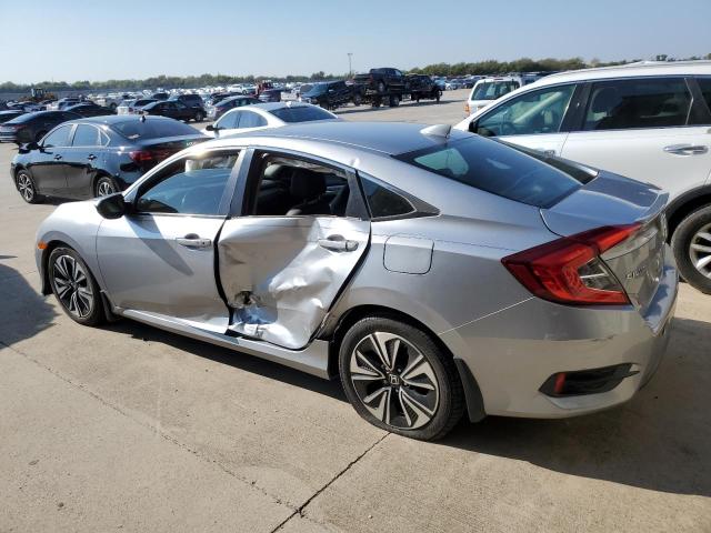 19XFC1F78HE009334 - 2017 HONDA CIVIC EXL SILVER photo 2