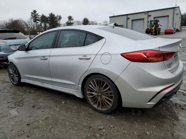 KMHD04LB5HU363884 - 2017 HYUNDAI ELANTRA SPORT SILVER photo 2