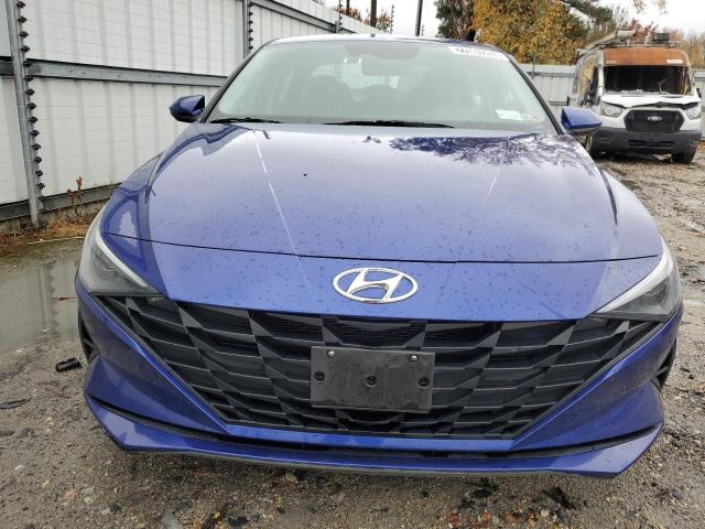 KMHLL4AG1MU213301 - 2021 HYUNDAI ELANTRA SE BLUE photo 5