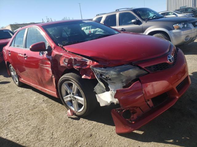 4T1BF1FK4CU628562 - 2012 TOYOTA CAMRY BASE RED photo 4