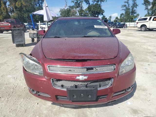1G1ZE5E19BF295387 - 2011 CHEVROLET MALIBU LTZ ბურგუნდია ფოტო 5