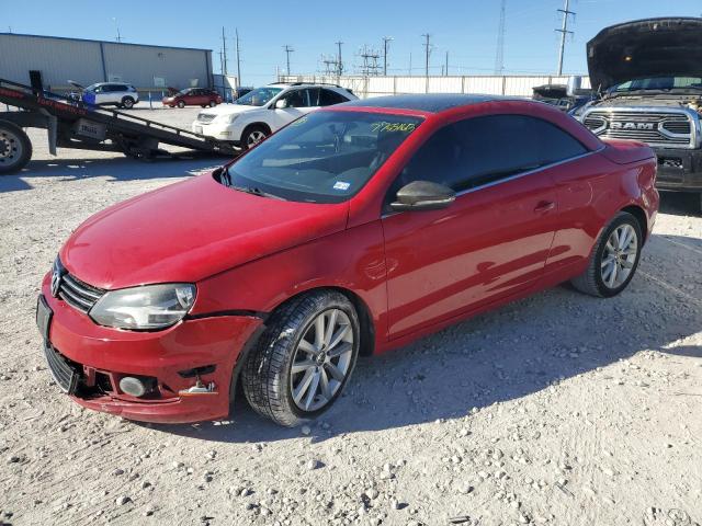 WVWBW7AH4CV003351 - 2012 VOLKSWAGEN EOS KOMFORT RED photo 1