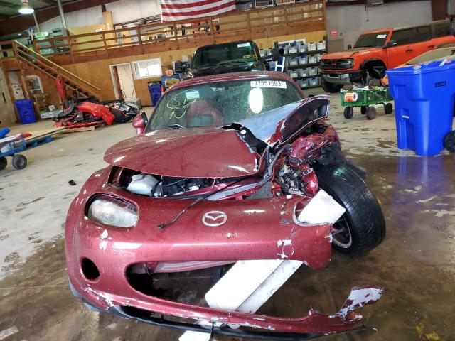 JM1NC26F070125787 - 2007 MAZDA MX-5 MIATA BURGUNDY photo 5