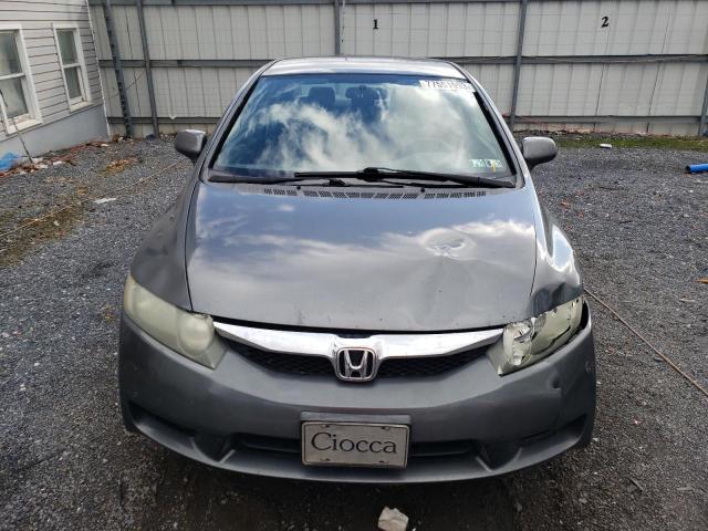 2HGFA1F6XAH313452 - 2010 HONDA CIVIC LX-S GRAY photo 5