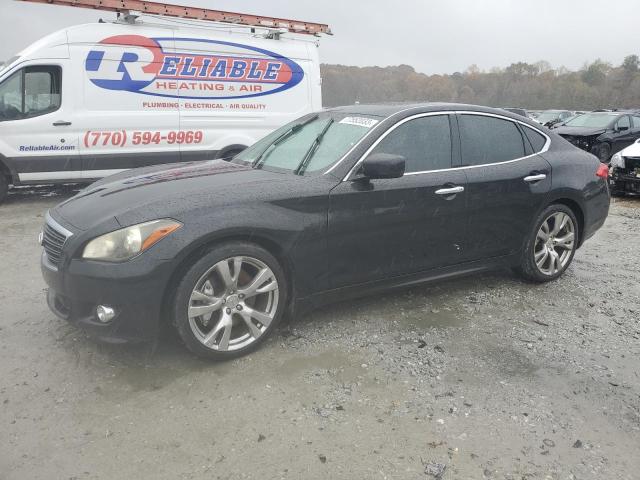 JN1AY1AP8DM540096 - 2013 INFINITI M56 BLACK photo 1