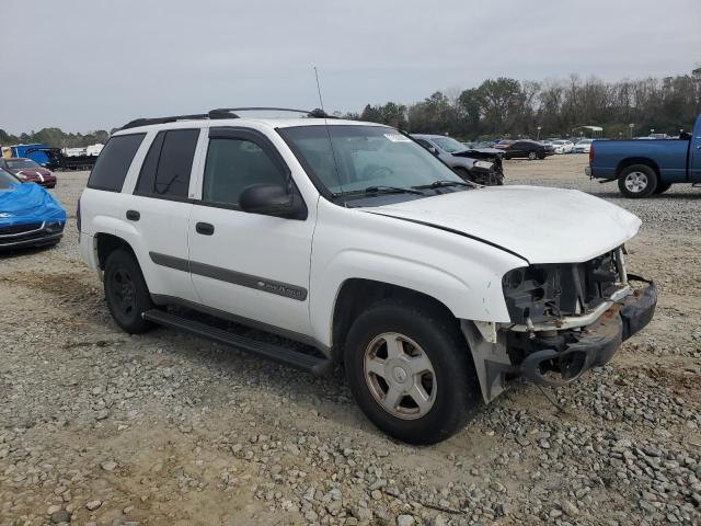 1GNDS13S832275050 - 2003 CHEVROLET TRAILBLAZE WHITE photo 4