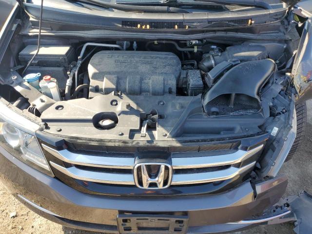 5FNRL5H41GB163819 - 2016 HONDA ODYSSEY EX GRAY photo 12