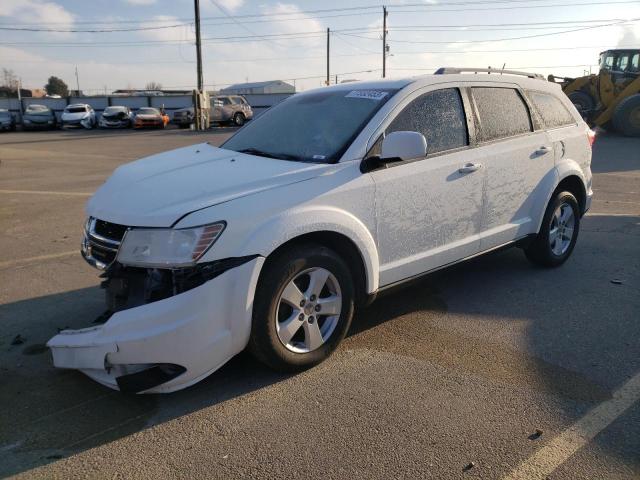 3D4PH1FG8BT557068 - 2011 DODGE JOURNEY MAINSTREET WHITE photo 1