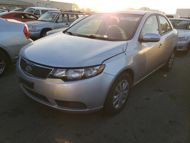 KNAFU4A21C5571782 - 2012 KIA FORTE EX SILVER photo 1