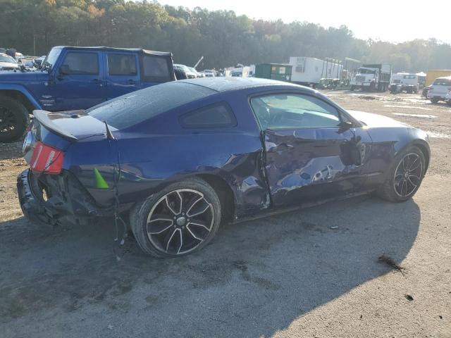 1ZVBP8AM2C5208311 - 2012 FORD MUSTANG BLUE photo 3